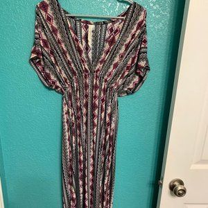 Short Sleeve Maxi Dress